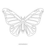 Free Monarch Butterfly Template, Download Free Clip Art, Free Clip   Free Printable Images Of Butterflies