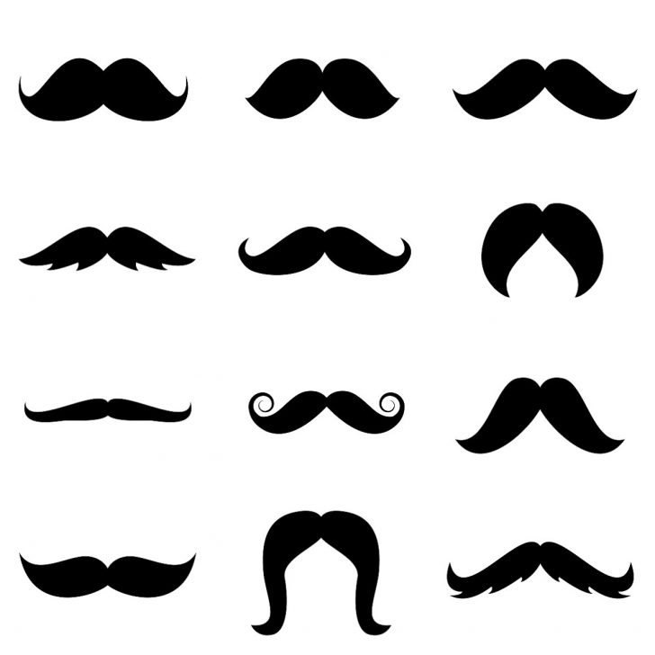 Free Lip And Mustache Printables