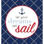 Free Nautical Birthday And Baby Shower Party Printables | Catch My Party   Free Nautical Printables
