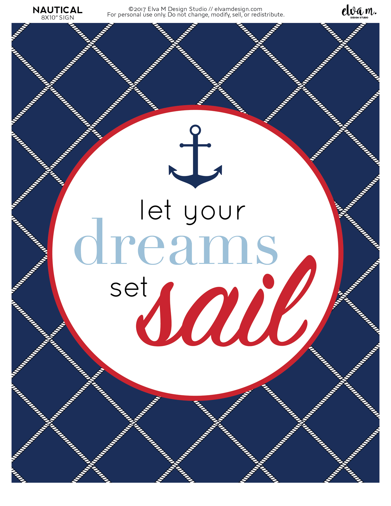Free Nautical Birthday And Baby Shower Party Printables | Catch My Party - Free Nautical Printables