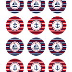 Free Nautical Party Printables From Ian & Lola Designs | Birthday   Free Nautical Printables