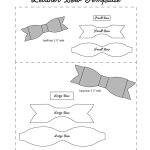 Free No Sew Leather Or Felt Bow Template Download At Www   Free Printable Bow Template