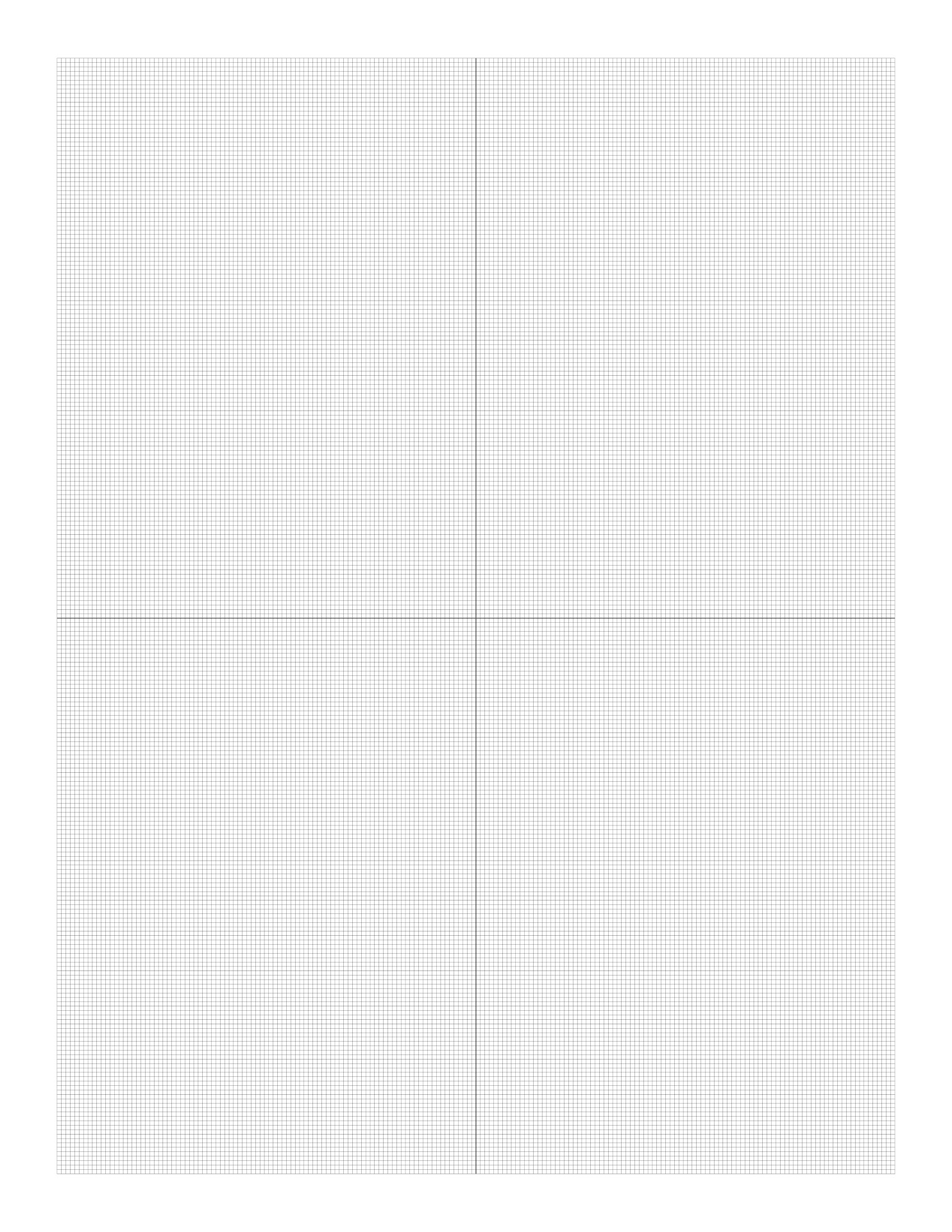 Free Online Graph Paper / Plain - One Inch Graph Paper Free Printable