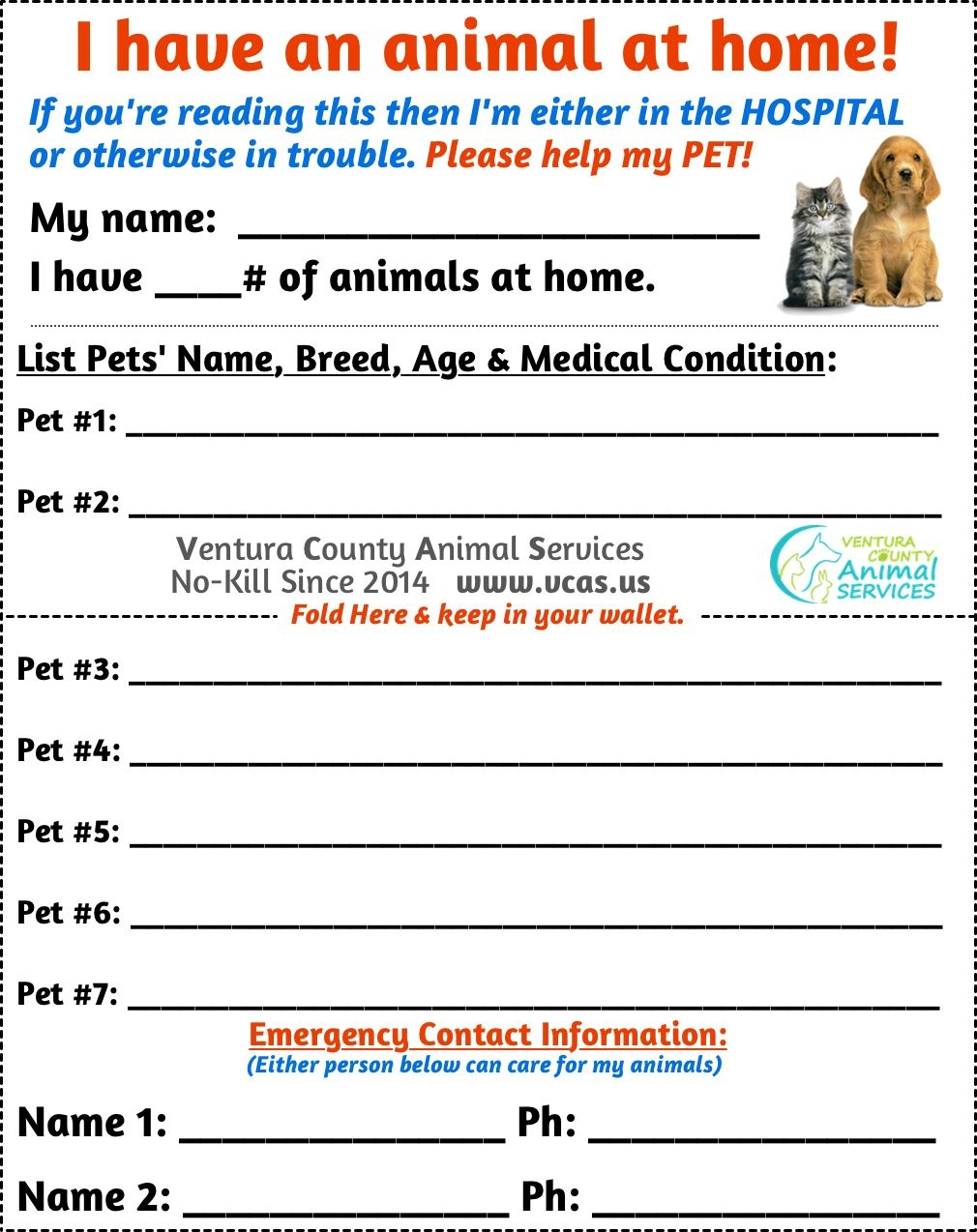 Free Printable Emergency Medical Card Free Printable
