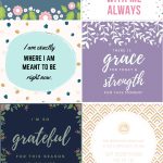 Free Printable Affirmation Cards For Mothers | A House Full Of Sunshine   Free Printable Affirmation Cards