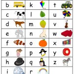 Free Printable Alphabets Chart With Pictures | Baby Bedroom   Free Printable Alphabet Chart