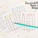 Free Printable Baby Shower Bingo Cards   Project Nursery   Baby Shower Bingo Template Free Printable