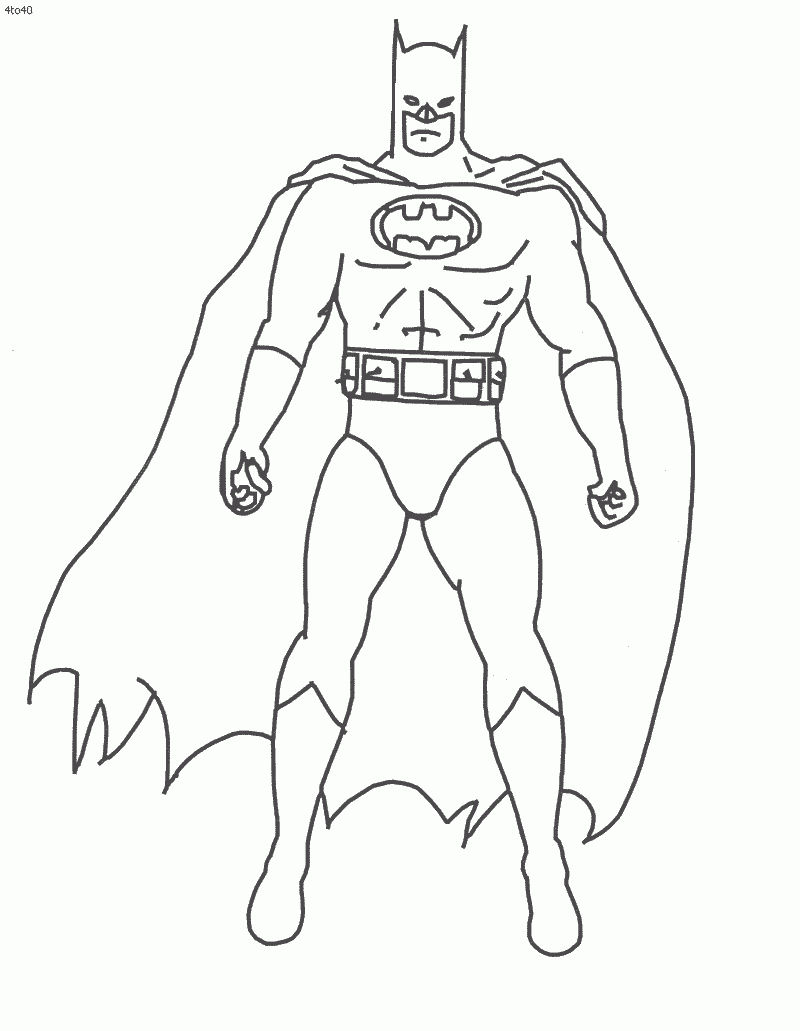 Free Printable Batman Coloring Pages For Kids | Coloring Pages - Free Printable Batman Coloring Pages