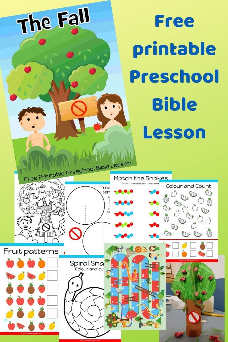 Free Printable Bible Lesson For Preschool Children. Teaching The - Free Printable Bible Crafts For Preschoolers
