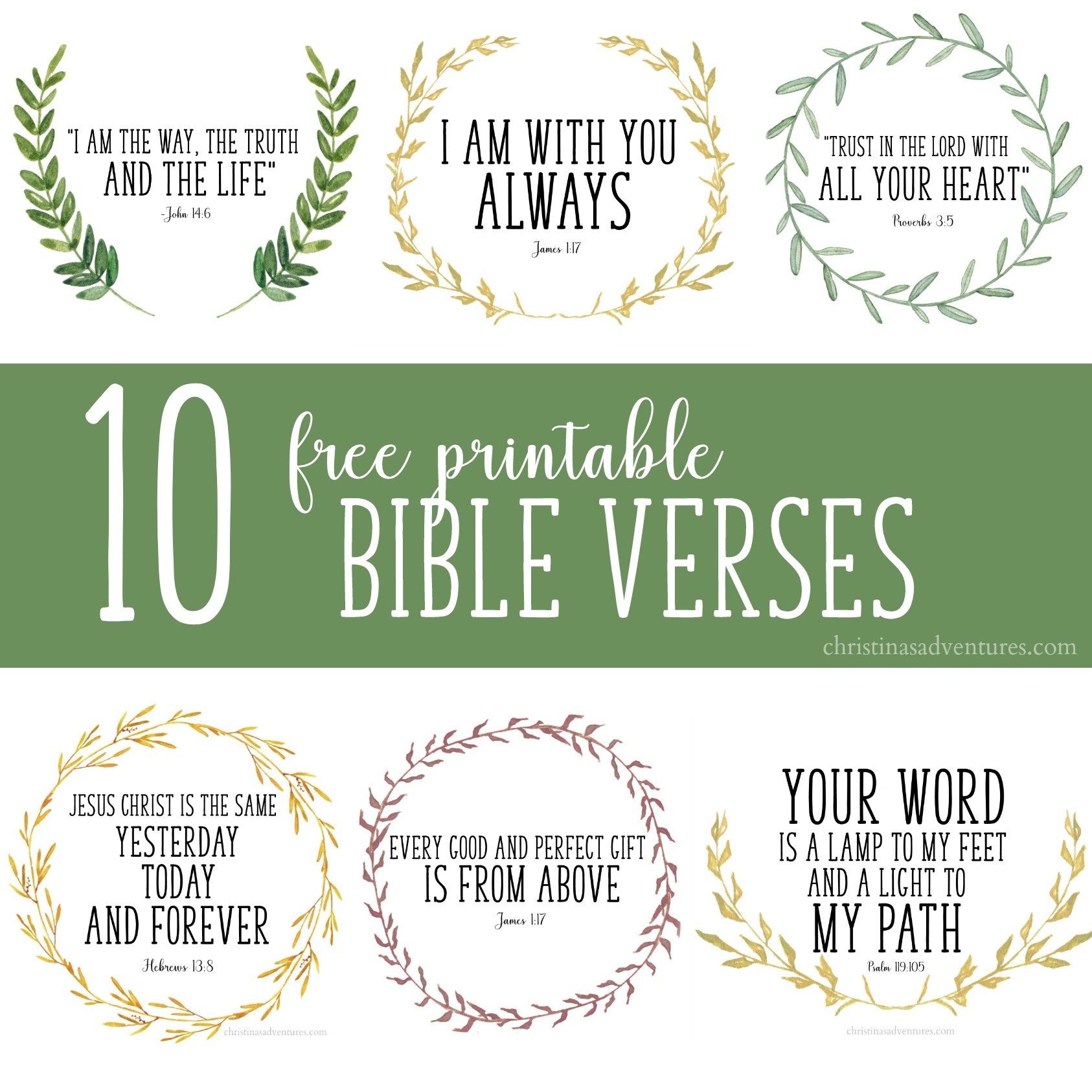 Free Farmhouse Scripture Printables The Mountain View Cottage Free