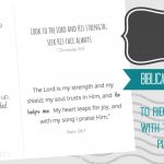 Free Printable: Biblical Birth Affirmation Cards   The Grace Bond   Free Printable Affirmation Cards