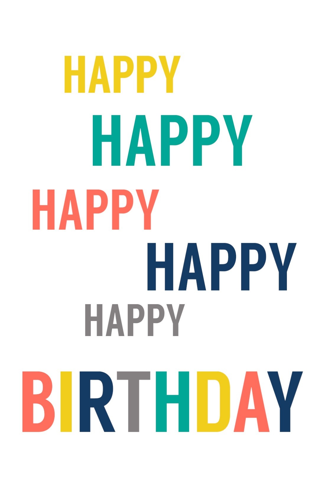 Free Printable Birthday Cards - Paper Trail Design - Free Printable Bday Cards