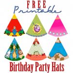 Free Printable Birthday Party Hats | Hubpages   Free Printable Birthday Party Hats