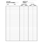Free Printable Bookkeeping Sheets | General Ledger Free Office Form   Free Printable Business Templates