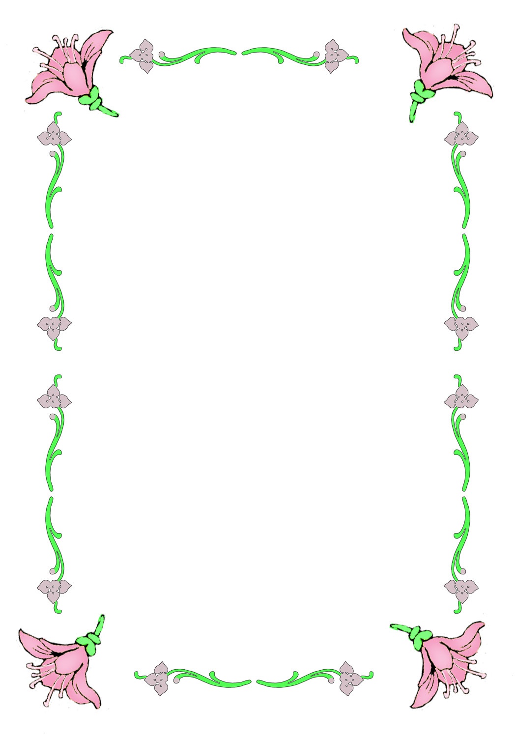 Free Printable Borders For Easter - Free Printable Borders For Cards