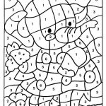 Free Printable Colornumber Coloring Pages   Best Coloring Pages   Free Printable Color By Number For Adults