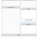 Free Printable Daily Plan With To Do List & Important Times Pdf Download   Weekly To Do List Free Printable