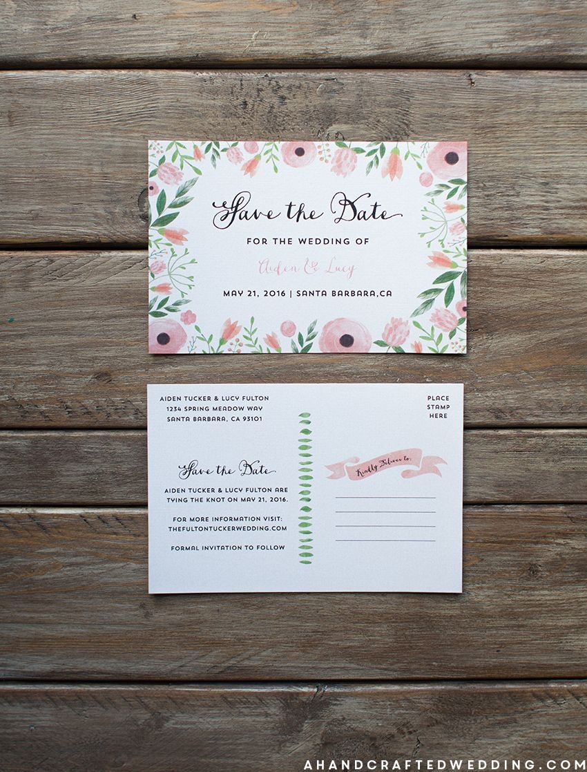 Free Printable Postcard Invitations Template Printable Templates Free