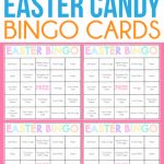 Free Printable Easter Bingo Cards For One Sweet Easter   Play Party Plan   Free Bingo Printable