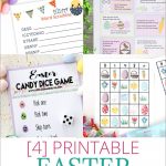 Free Printable Easter Bingo | For The Grandkiddies | Easter Games   Easter Games For Adults Printable Free