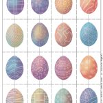 Free Printable Easter Egg Matching Game | Print, Cut, Paste, Craft!   Free Printable Matching Cards