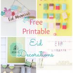 Free Printable Eid Decorations | The Muslimah Guide   Eid Cards Free Printable