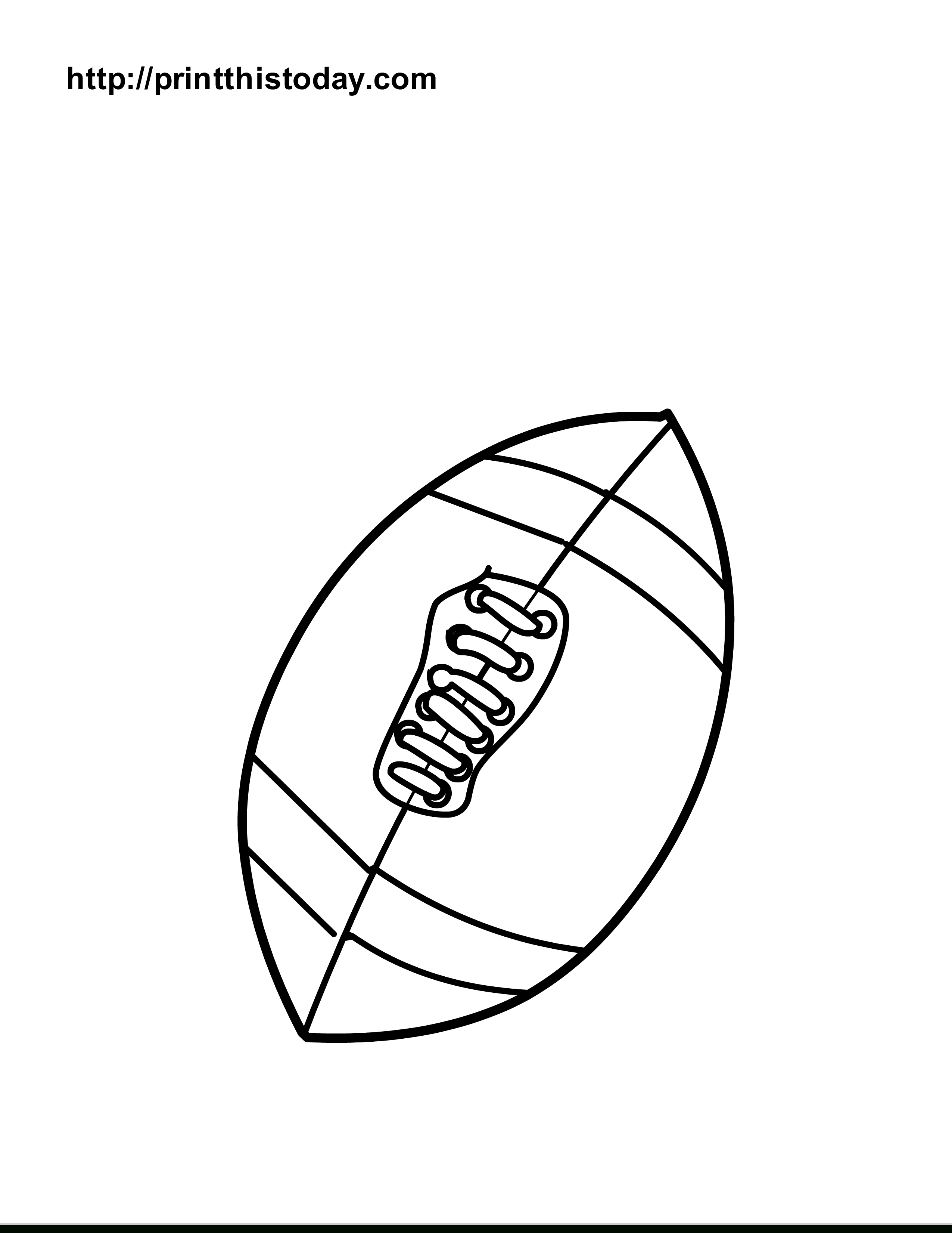 Free Printable Footballs, Download Free Clip Art, Free Clip Art On - Free Printable Football Cutouts