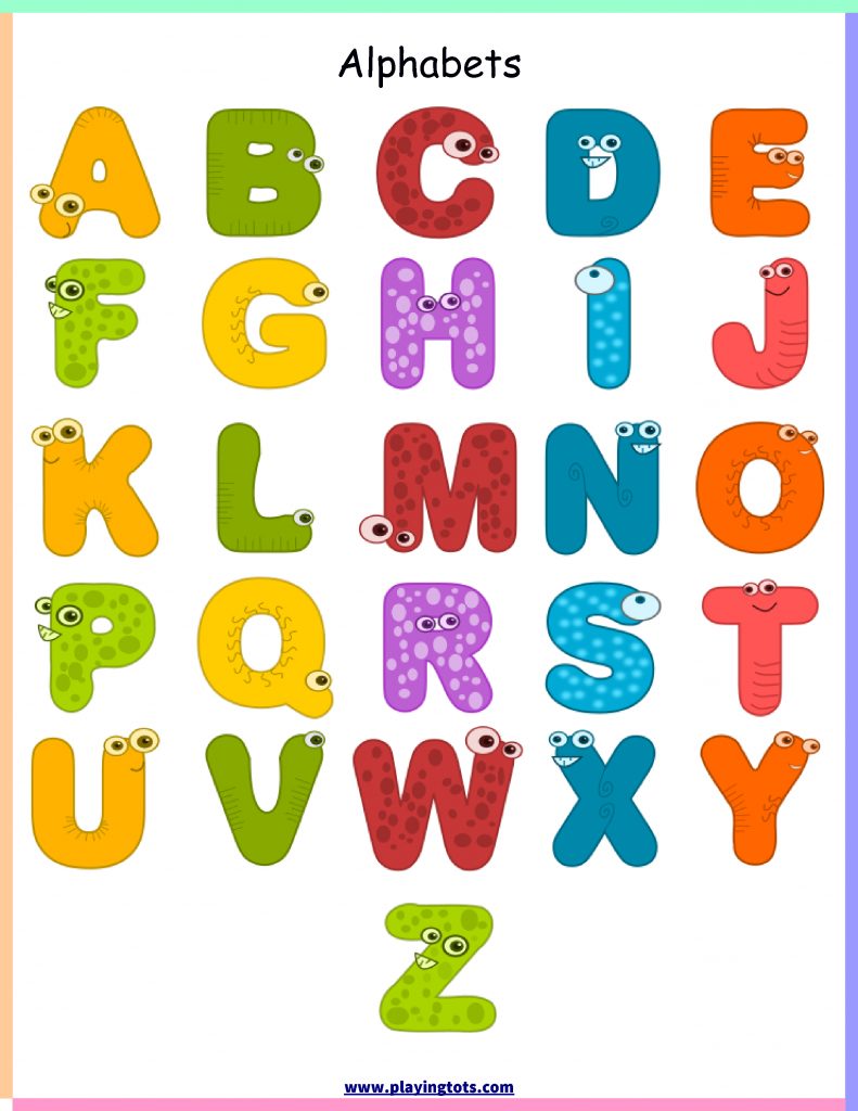 Free Printable For Kids (Toddlers/preschoolers) Flash Cards/charts