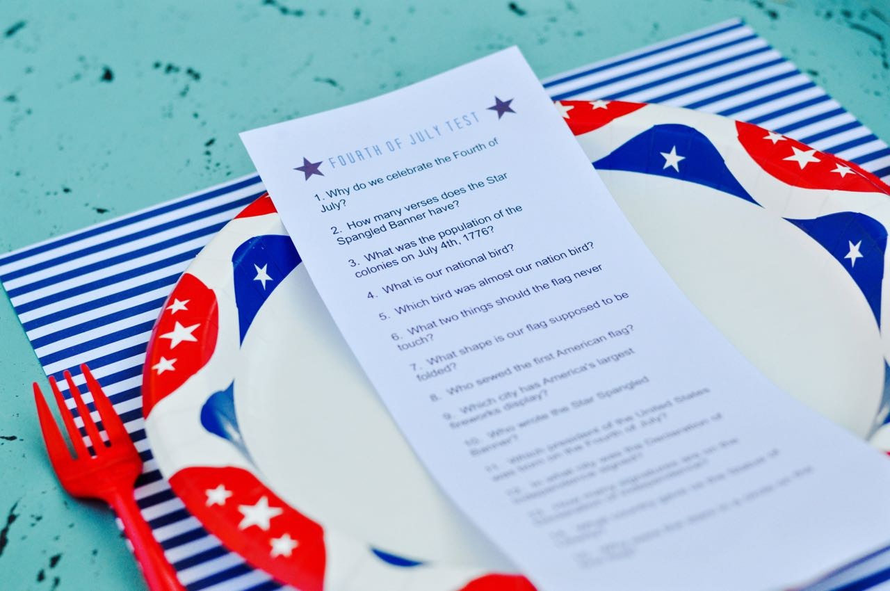 Free Printable Fourth Of July Quiz For Kids - Make Life Lovely - Free Printable 4Th Of July Trivia Questions And Answers