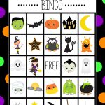 Free Printable Halloween Bingo Cardscrazy Little Projects   Free Printable Halloween Party Games