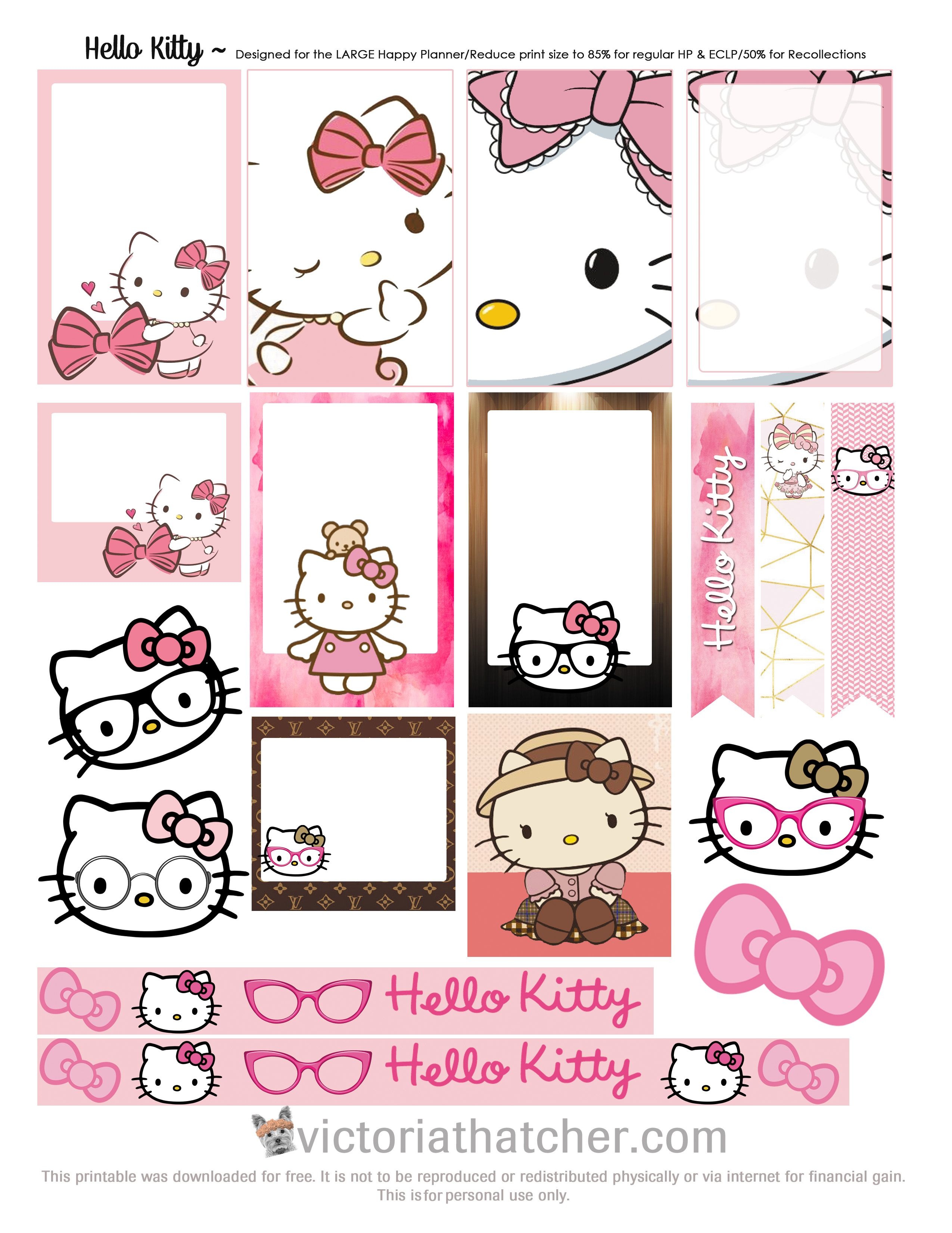 Printable Sanrio Stickers