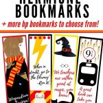 Free Printable Hermione Bookmarks For Your Hp Bookworm! | Elementary   Harry Potter Printables Pdf Free