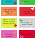 Free Printable Kindness Cards | Random Love | Kindness Projects   Free Printable Compliment Cards