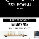Free Printable Laundry Sign | Bloggers Best | Laundry Signs   Free Printable Laundry Room Signs