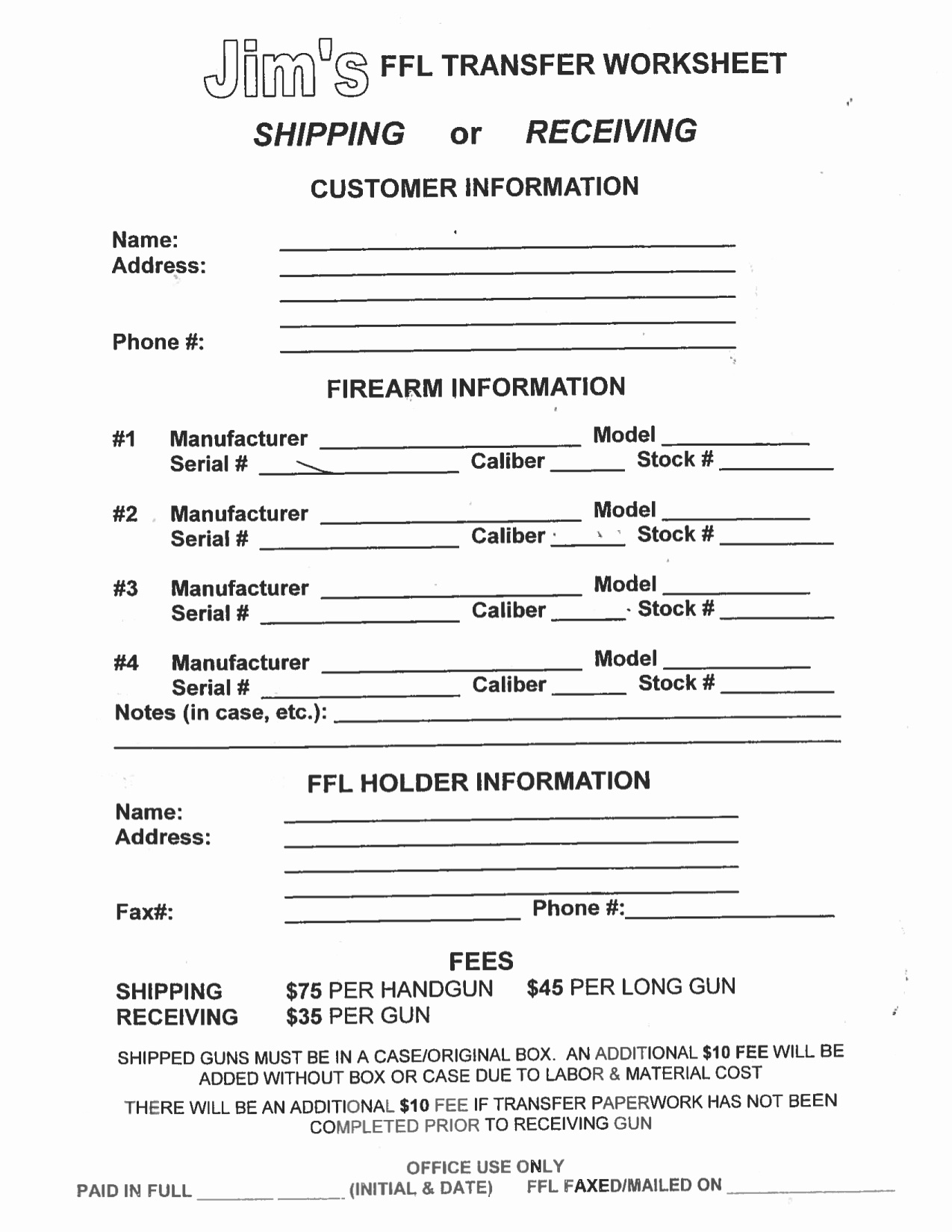 Free Printable Layaway Forms Free - Tduck.ca - Free Printable Layaway Forms