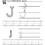 Free Printable Letter J Alphabet Learning Worksheet For Preschool   Free Printable Letter J