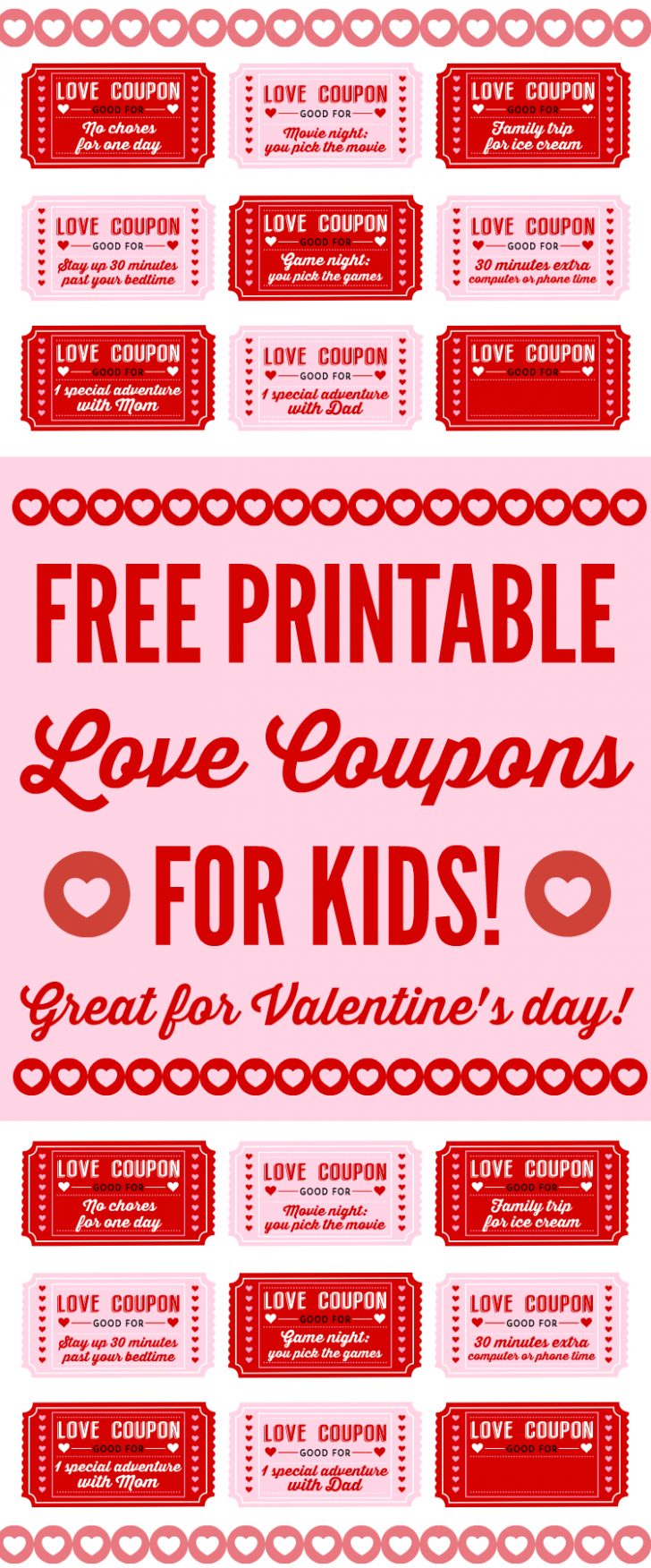 Free Printable Love Coupons For Wife