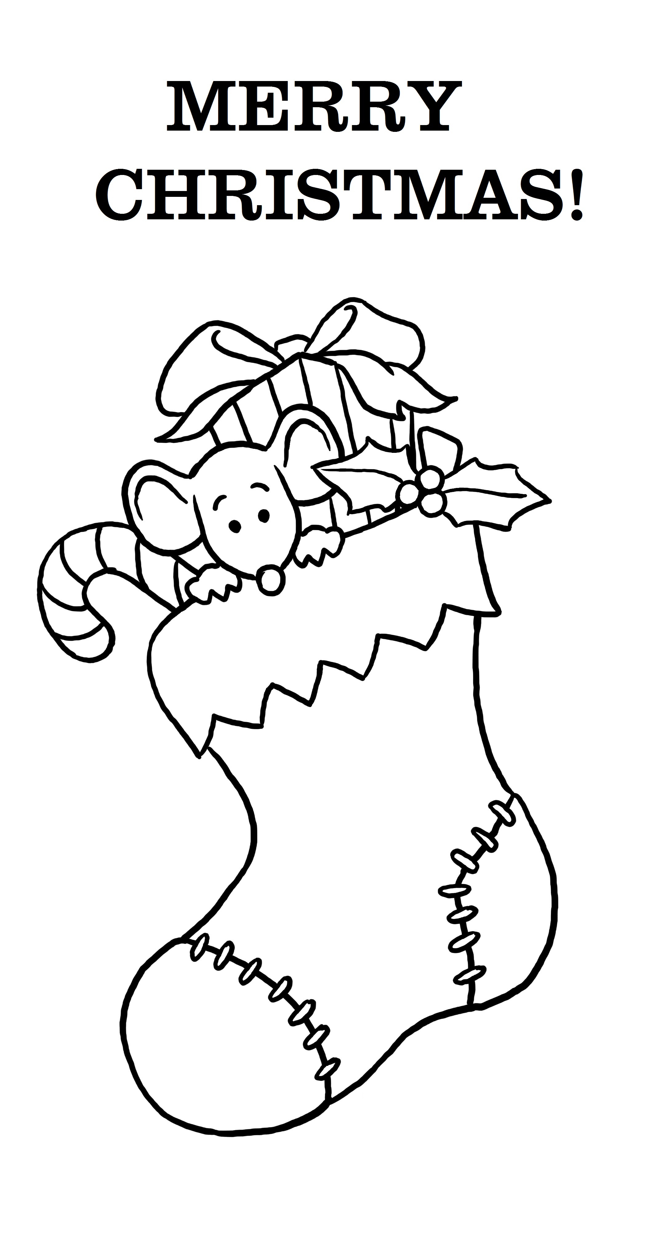 Free Printable Merry Christmas Coloring Pages - Free Printable Christmas Coloring Pages For Kids