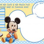Free Printable Mickey Mouse Invitations   Exclusive | Free   Free Printable Mickey Mouse Invitations