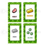 Free Printable Minecraft Food Tent Labels   Bing Images | Minecraft   Free Printable Food Tent Cards