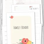 Free Printable Mix & Match Home Management Binder | // Free   Free Home Organization Binder Printables