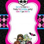 Free Printable Monster High Birthday | Free Printable Birthday   Free Printable Monster High Stickers