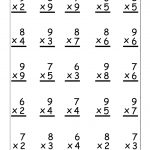 Free Printable Multiplication Worksheets | Multiplication Worksheets   Free Printable Multiplication Sheets