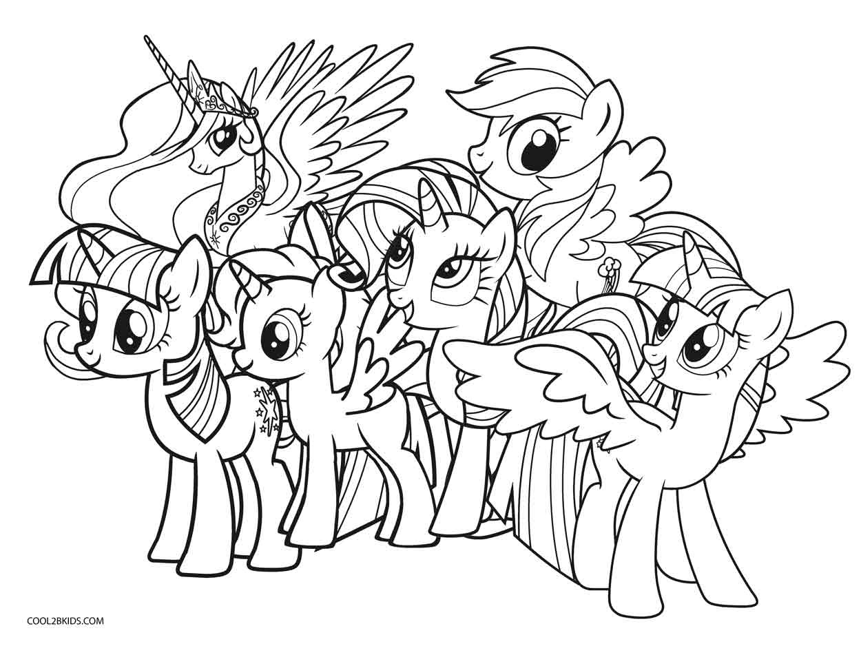 Free Printable My Little Pony Coloring Pages For Kids | Cool2Bkids - Free Printable Coloring Pages Of My Little Pony