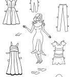 Free Printable Paper Doll Templates | Cool2Bkids   Free Printable Paper Doll Coloring Pages