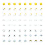 Free Printable Planner Stickers   Weather Icons | Mini Van Dreams   Free Printable Icons