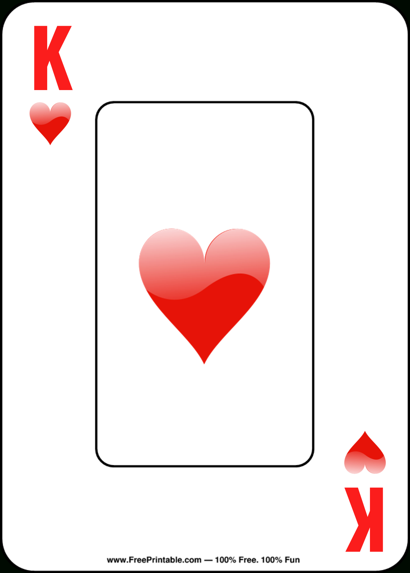 Free Printable Playing Cards - Free Printable Deck Of Cards
