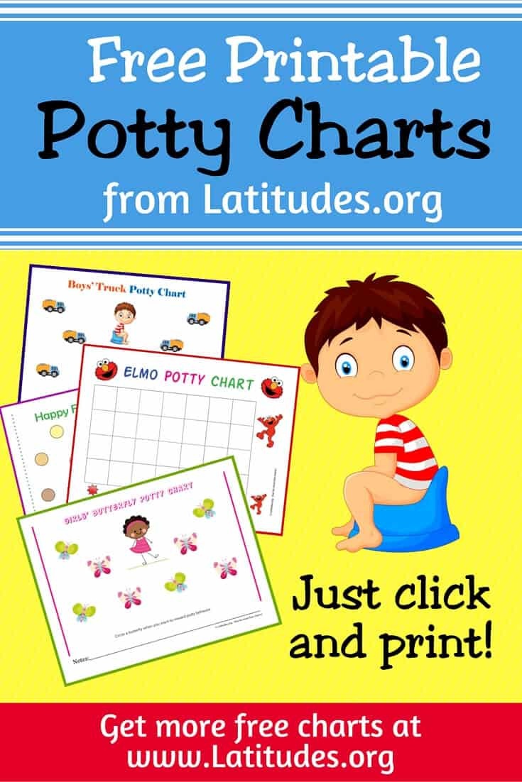 Free Printable Potty Training Charts For Boys And Girls | Acn Latitudes - Free Printable Potty Training Books For Toddlers