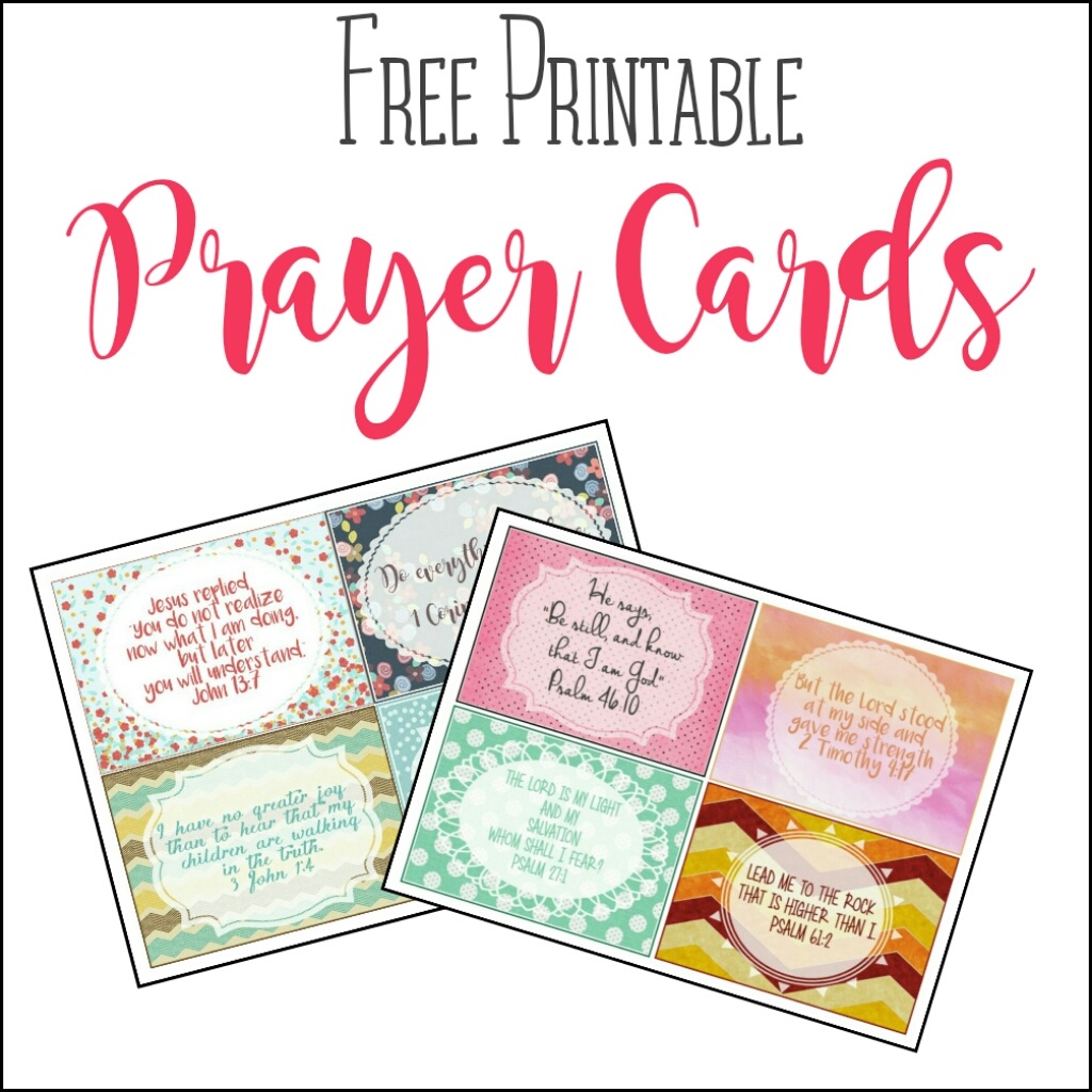 Free Printable Prayer Cards Free Printable