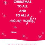 Free Printable: Redbox Movie Christmas Gift Tags | Gifts | Christmas   Free Printable Redbox Gift Tags
